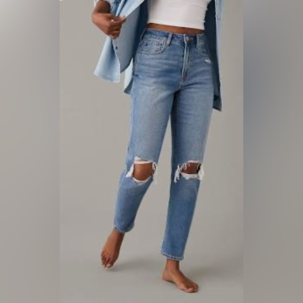 American Eagle Outfitters Dark Blue Denim